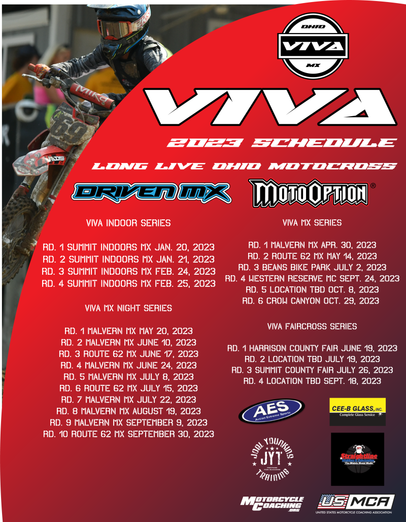 Viva Ohio Race Schedule.png Viva Ohio Race Schedule.png